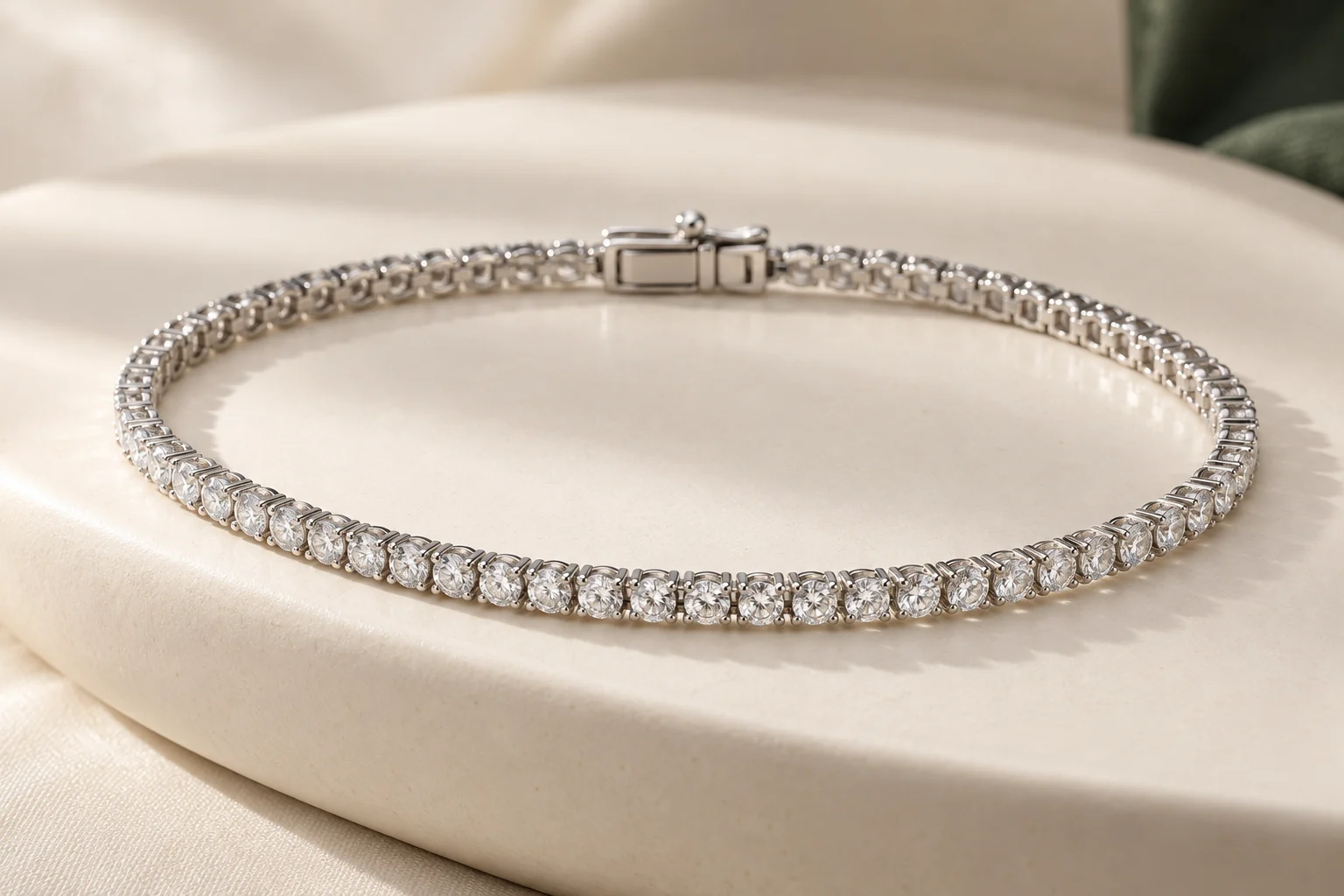 Stone-set bracelet